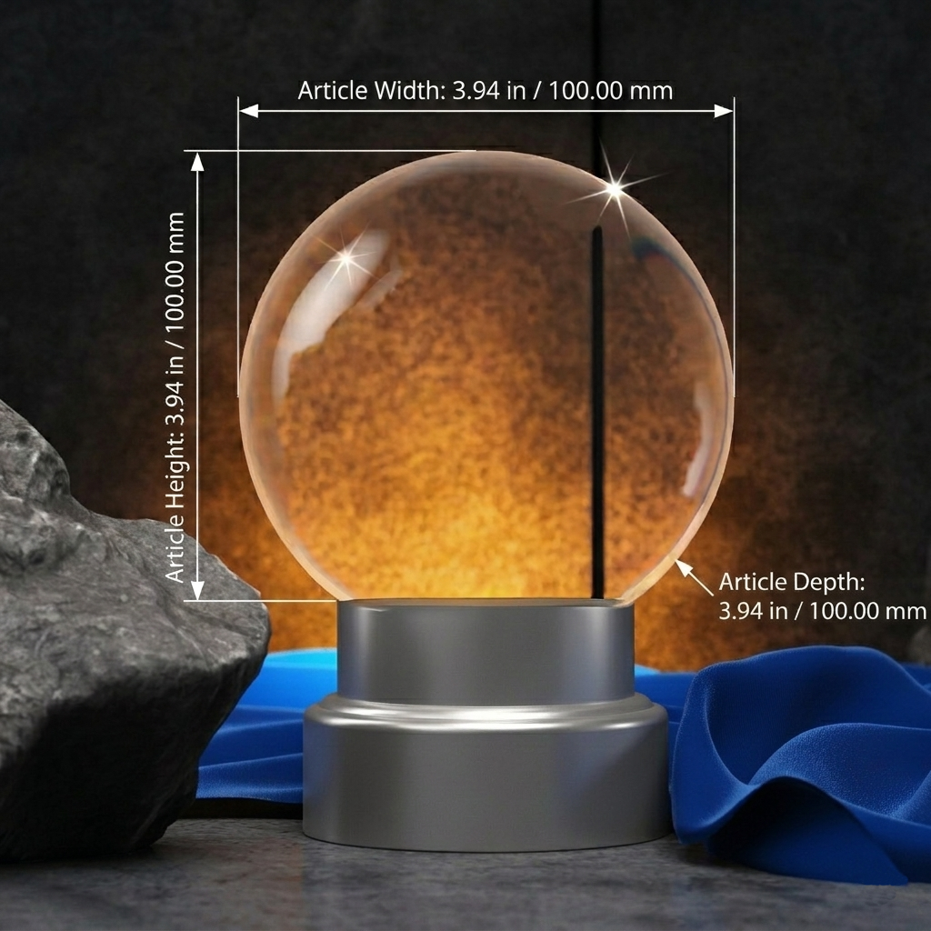 Medium Crystal Ball (10cm)